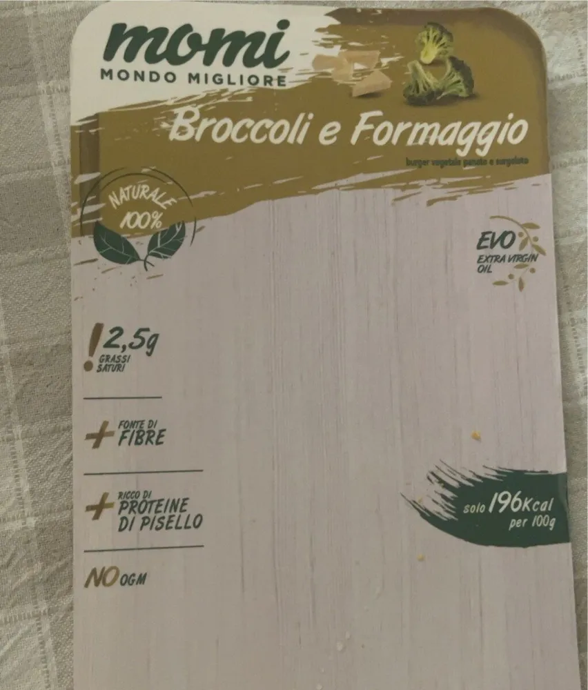 Broccoli e formaggio