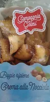 Bugie ripiene nocciola