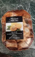 Bugie ripiene all'albicocca