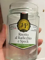 Risotto al radichio e speck