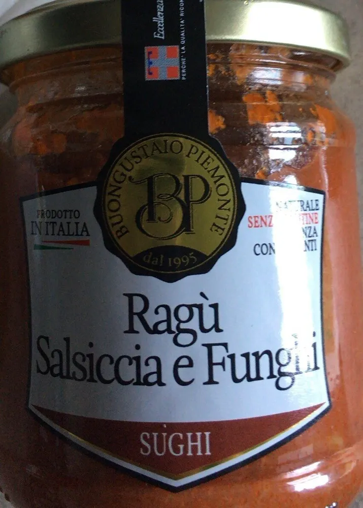 Ragu salciccia e funghi
