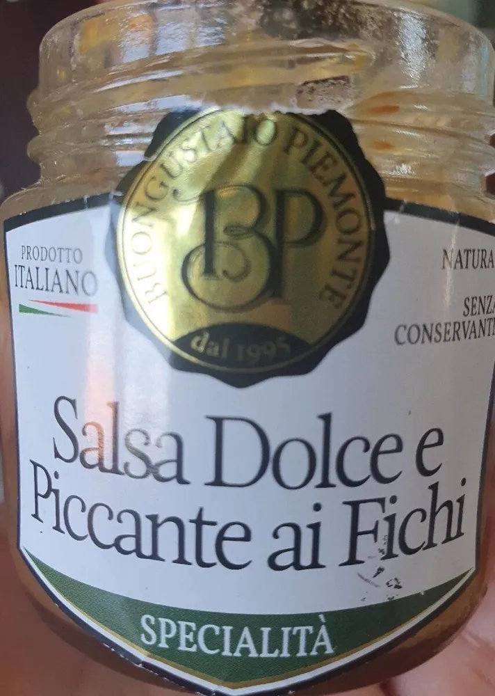 Salsa dolce piccante ai fichi