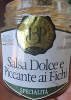 Salsa dolce piccante ai fichi