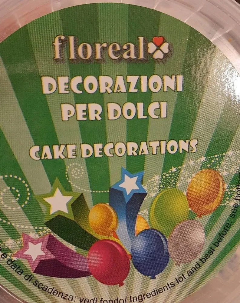 Decorazioni per dolci