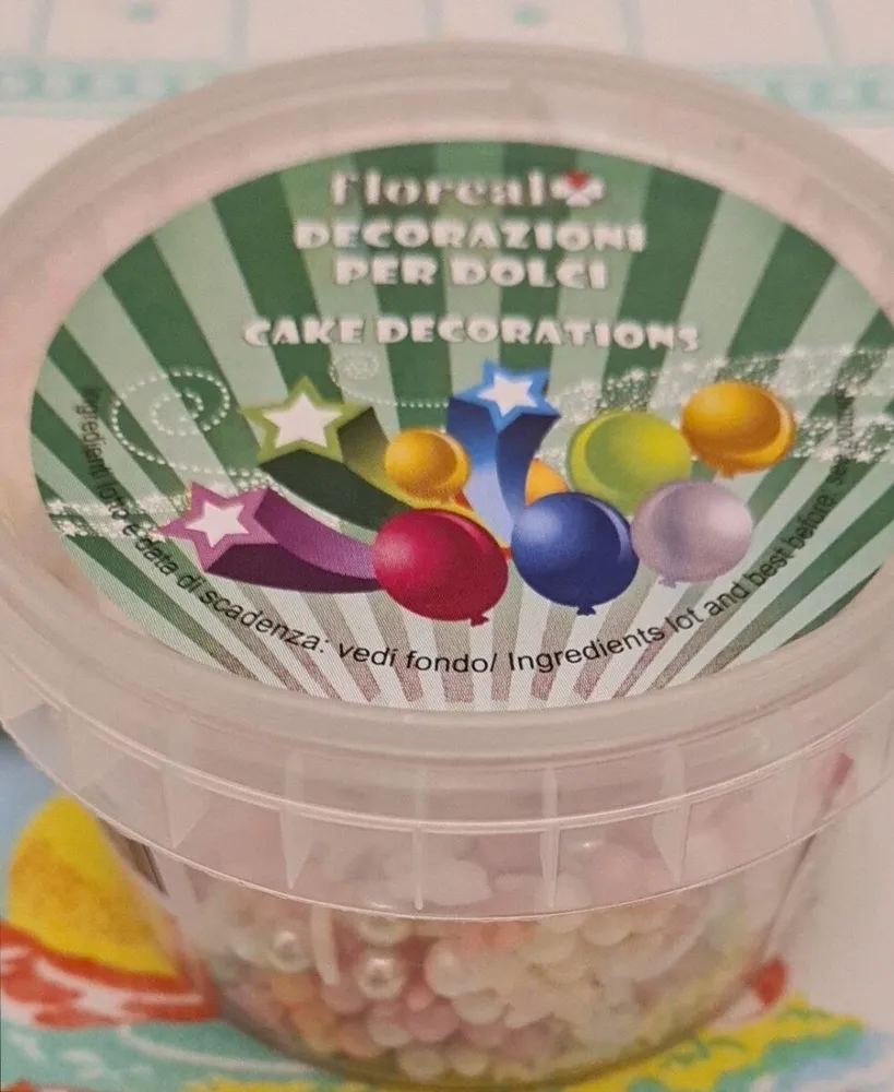 Assortimento di zucchero rosa