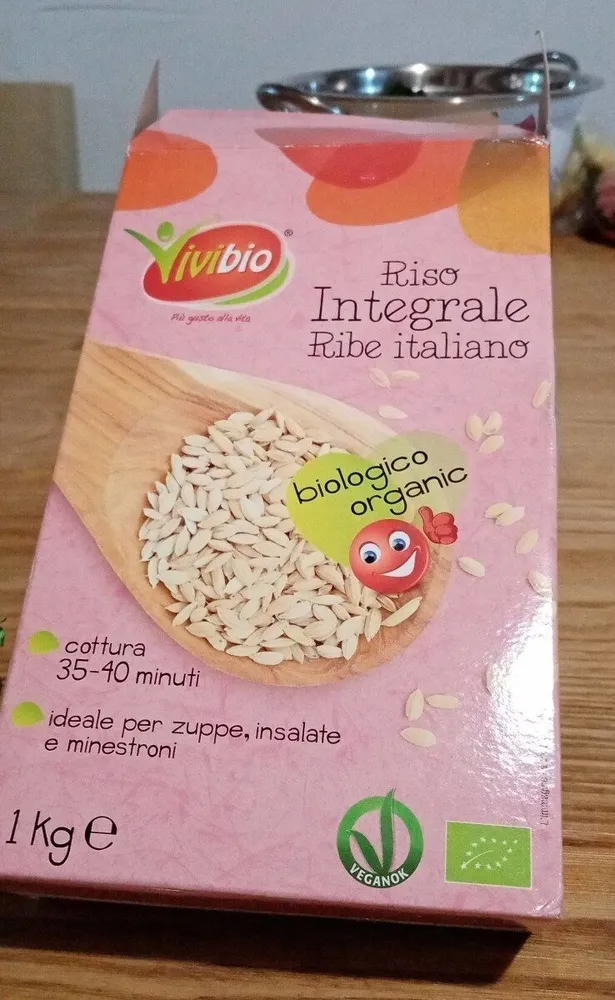 Riso integrale ribe italuano