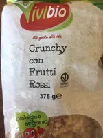 Crunchy con Frutti rossi Bio