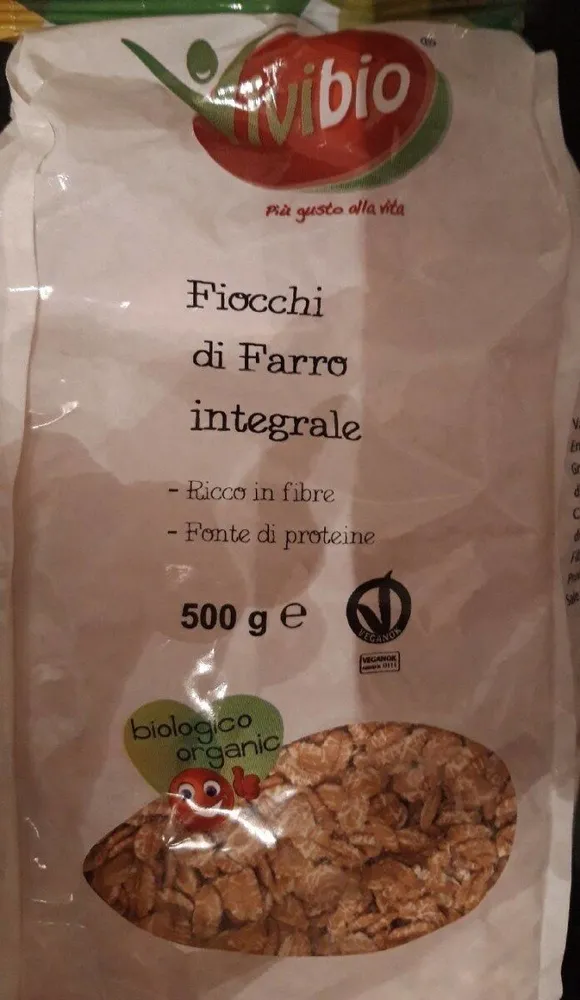 Fiocchi di farro integrale