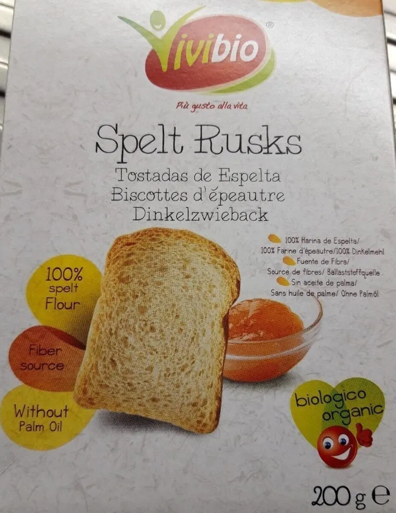 Fette biscottate di farro
