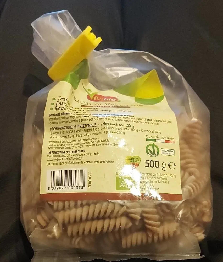 Pasta al farro