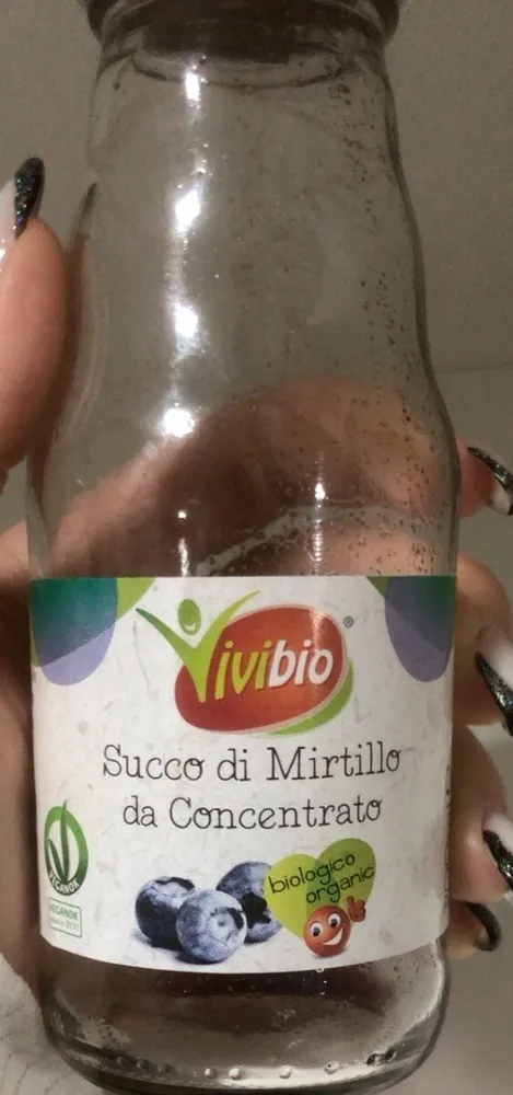 Succo di mirtilo