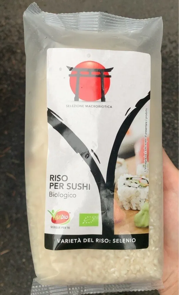 Riso per sushi biologico