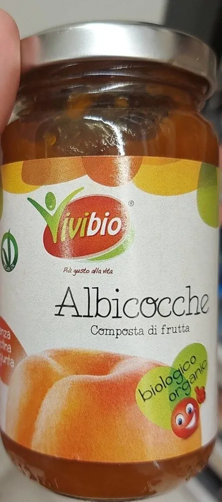 Albicocche composto di frutta