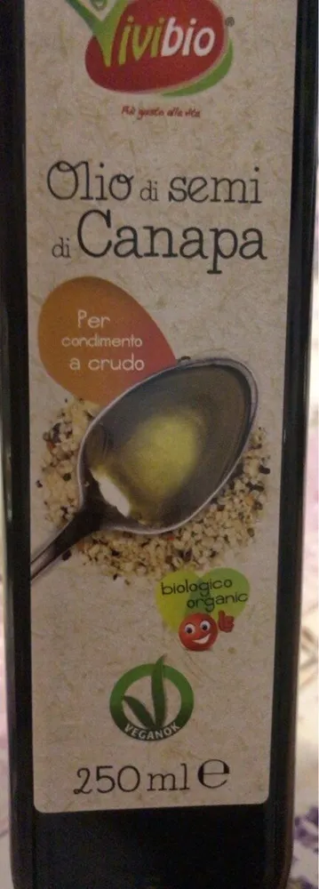 Olio di semi di canapa