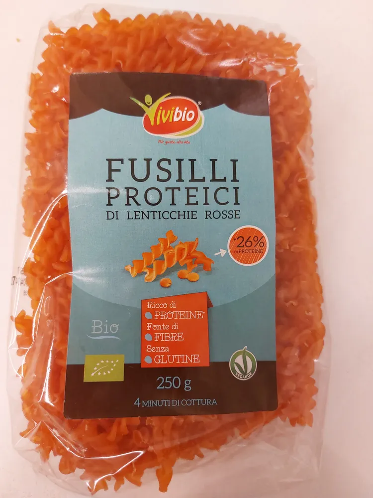 Fusilli di lenticchie