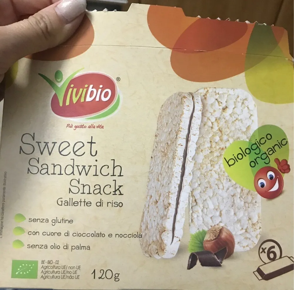 Sweet sandwich snach