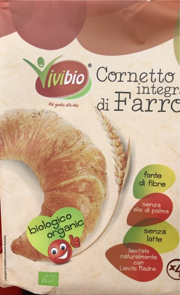 Cornetto integrale al farro