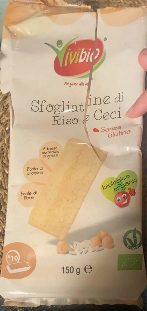 Sfogliatine di Riso e Ceci