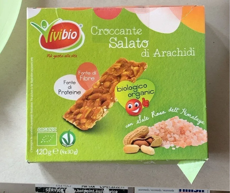 croccante salato di arachidi