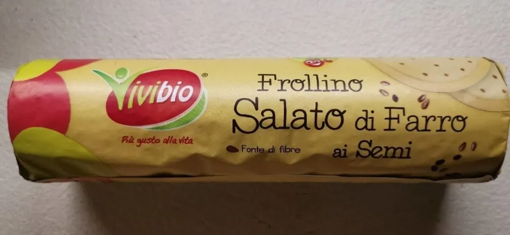 Frollini salato di Farro ai semi