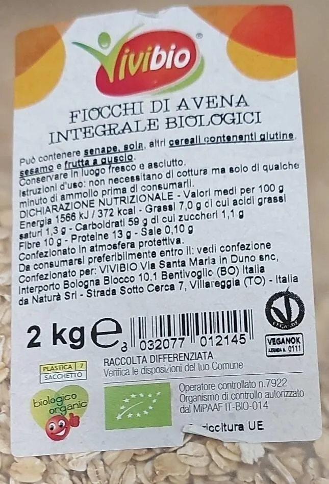 Fiocchi di avena