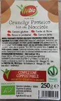 Crunchy proteico bio con nocciole