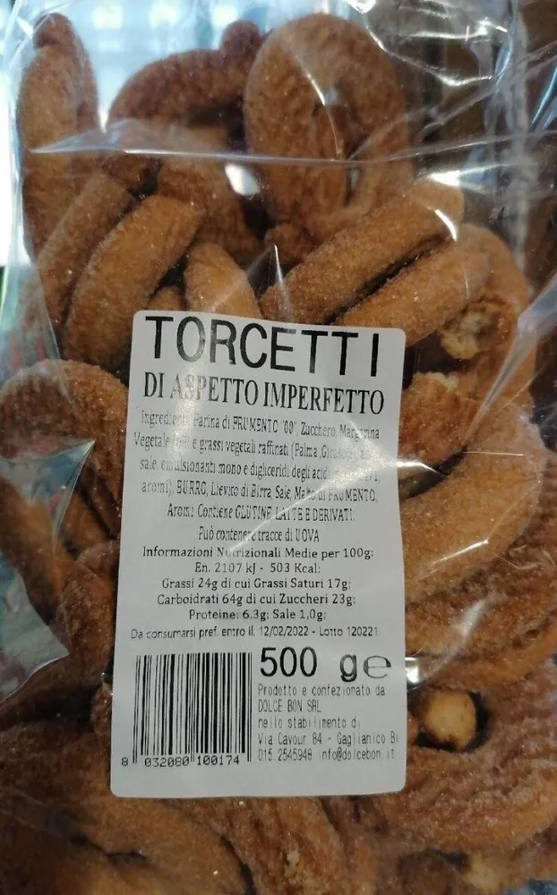 Torcetti di aspetto imperfetto