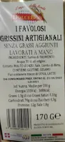 I FAVOLOSI GRISSINI ARTIGIANALI