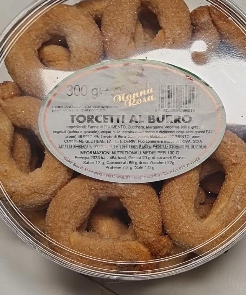 Torcetti al burro