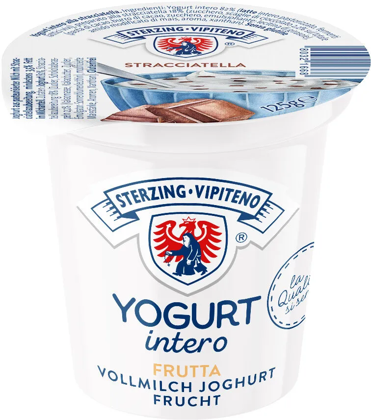 Yogurt intero - 125g - Gusto stracciatella