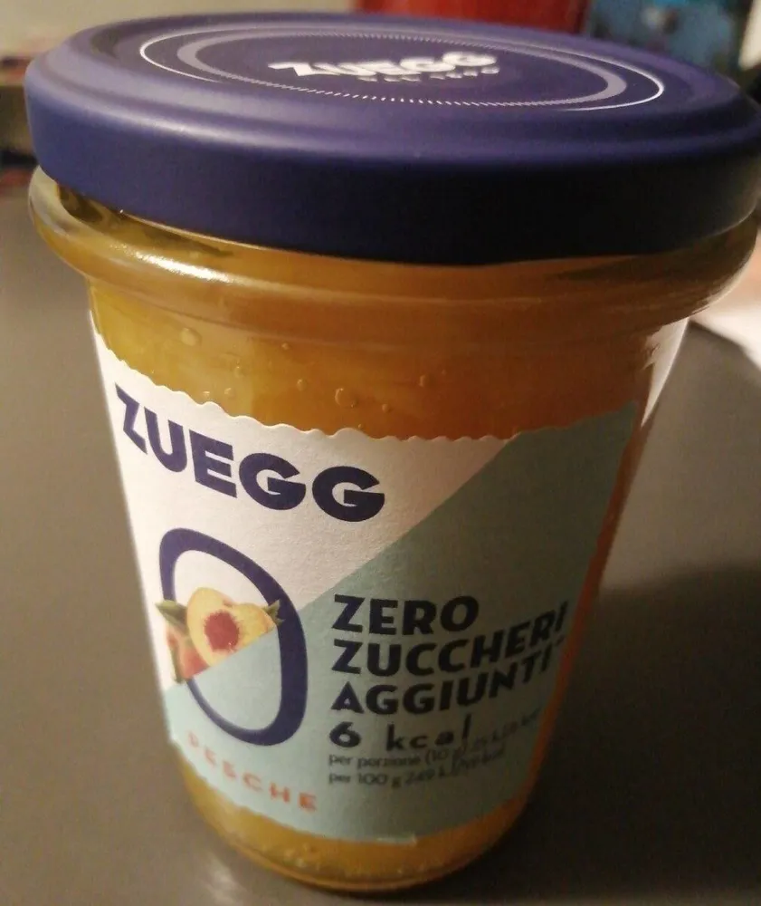 Marmellata di pesche zero zuccheri