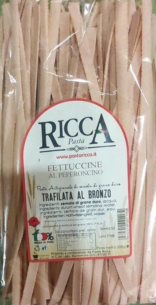 Fettuccine al peperoncino