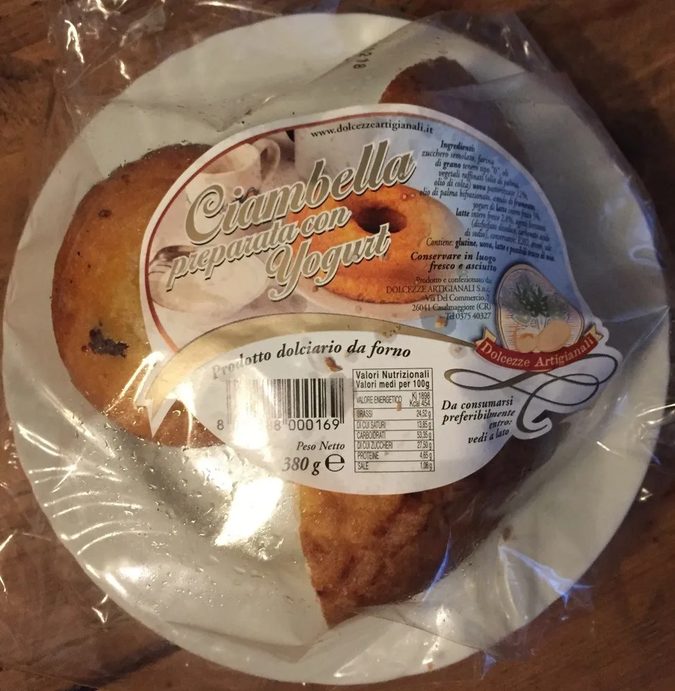 Ciambella Preparado con Yogurt
