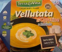 Vellurata di carote e robiola