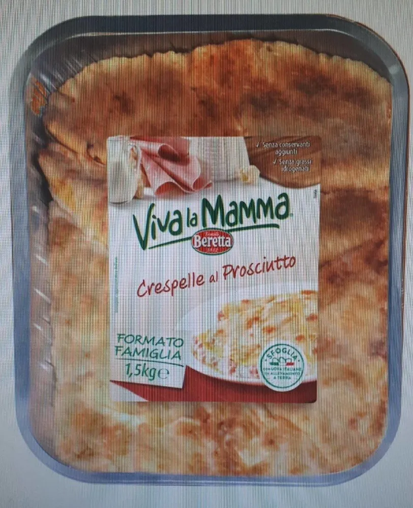 Crespelle al prosciutto (crêpes au jambon)