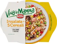 Viva la mamma insalata ai cereali con tonno e verdure
