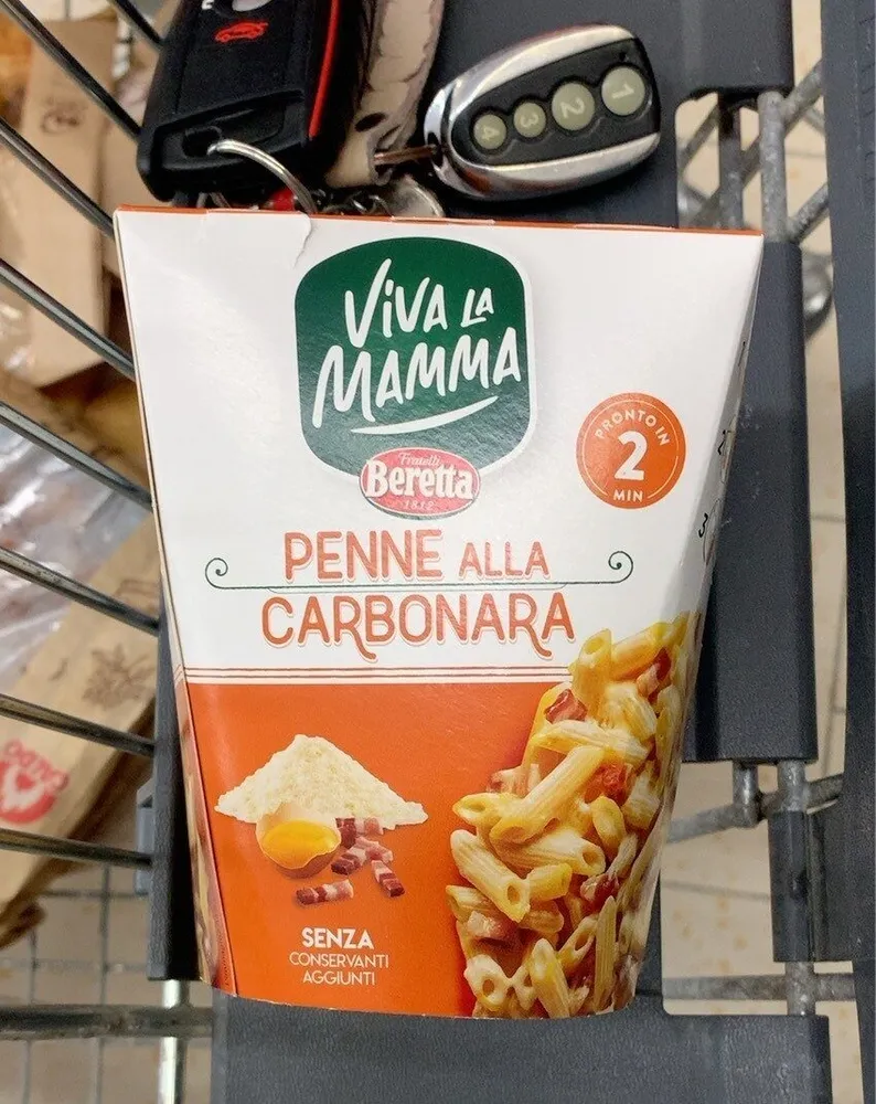 Penne alla carbonara
