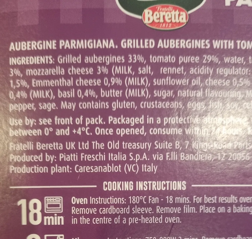 Melanzane alla Parmigiana