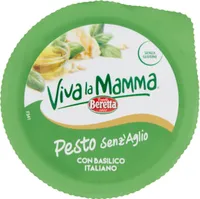 Viva la mamma pesto senz'aglio con basilico italiano