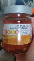 PEPERONI giallo rossi tagliati