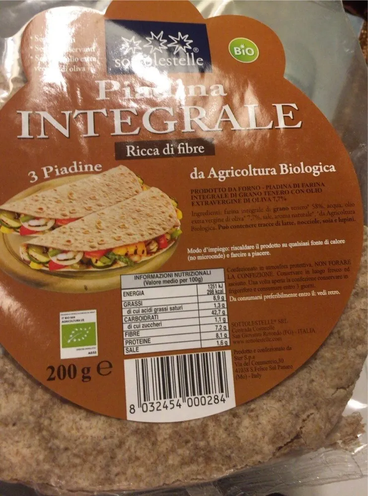 Piadina integrale