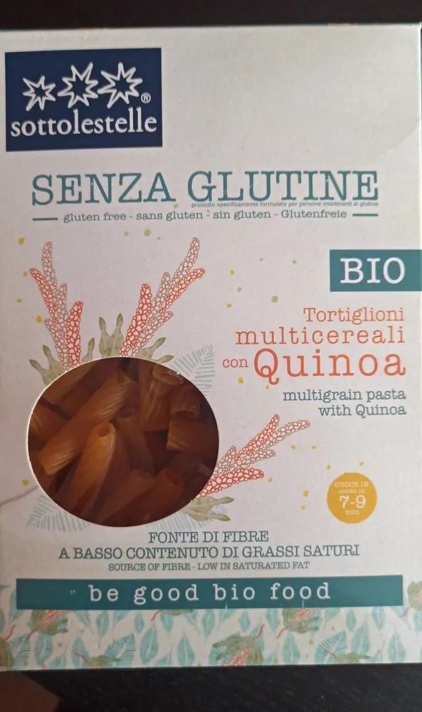 Tortiglioni multicereali con quinoa