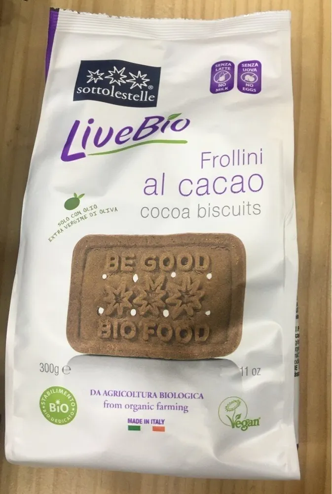 LiveBio - Frollini al cacao