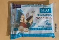 Bio crostatina nocciola senza latte