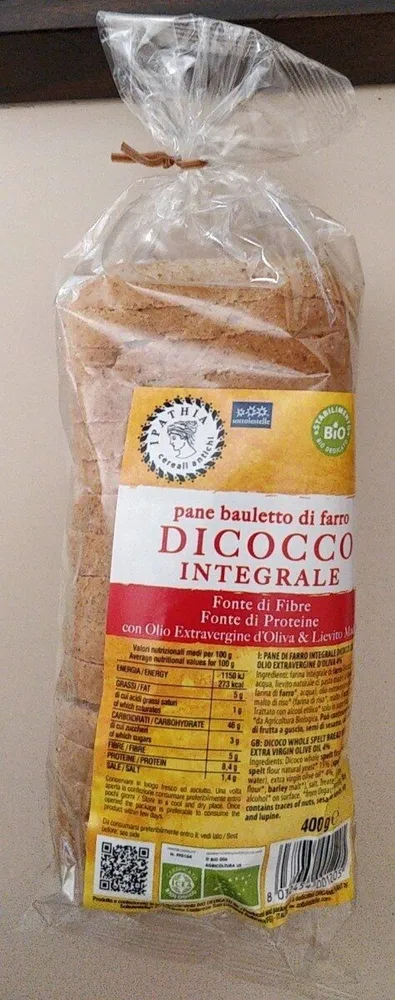 Pan bauletto di farro integrale