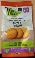 Biscotti di farina cocco e curcuma