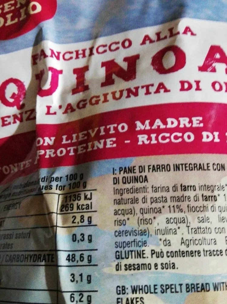 Panchicco alla quinoa