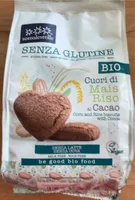 Cuori di Mais e Riso al Cacao Senza Glutine BIO