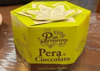 PanPrimavera Pera e Cioccolato