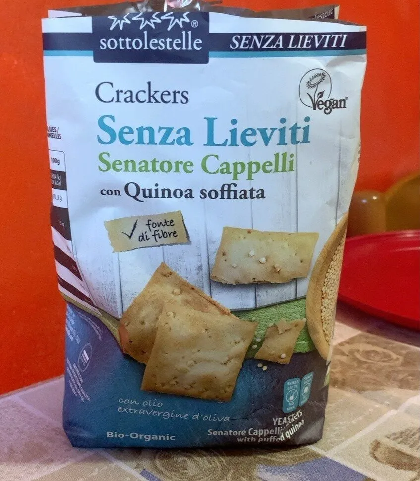 Crackers senza lievito